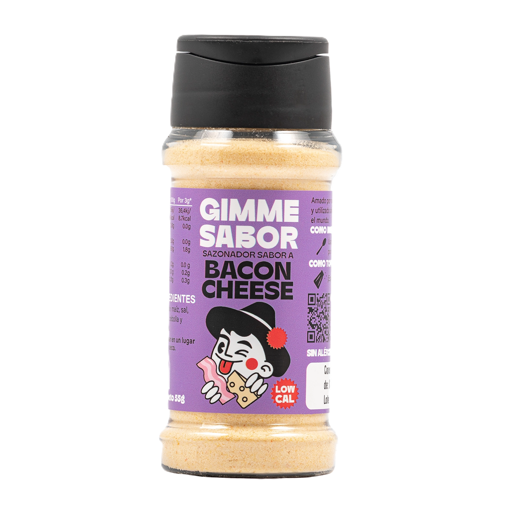 GIMME SABOR Bacon Cheese 55g Sin Gluten