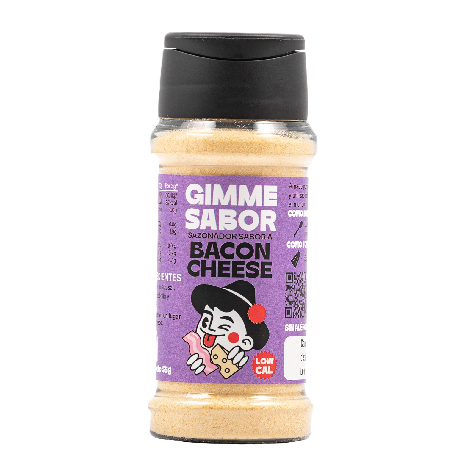 GIMME SABOR Bacon Cheese 55g Sin Gluten