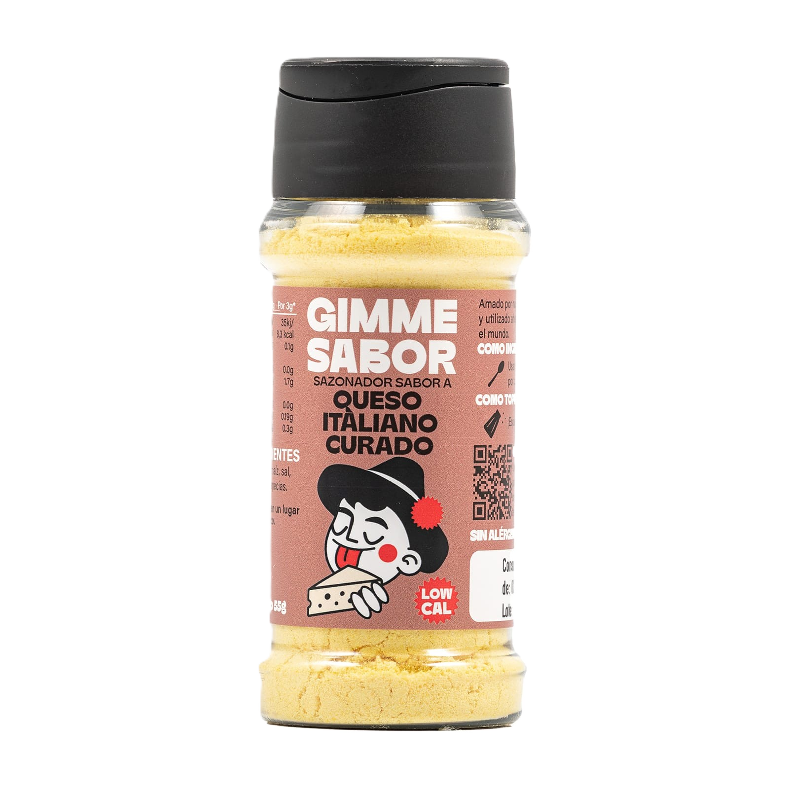 GIMME SABOR Queso Italiano  Curado 55g Sin Gluten