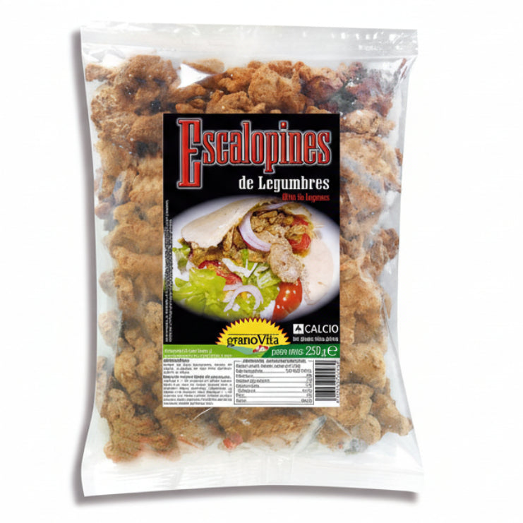 GRANOVITA Escalopines de Soja y Legumbres Texturizados 250g