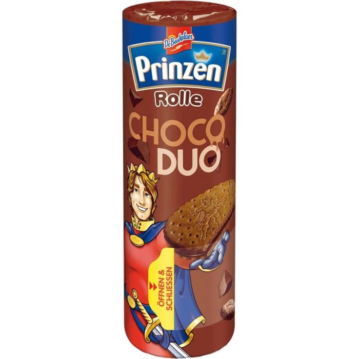 PRINZEN Rolle - Galletas Sándwich con Crema de Cacao 352g