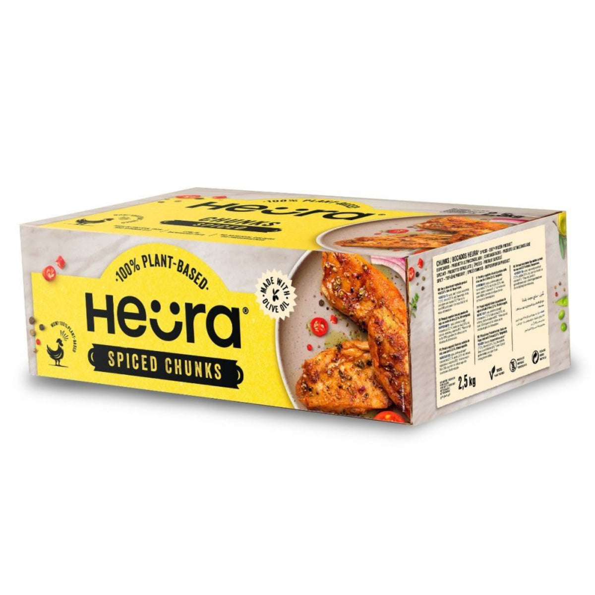 HEURA Bocados Especiados Veganos 2,5 kg | Sin Gluten