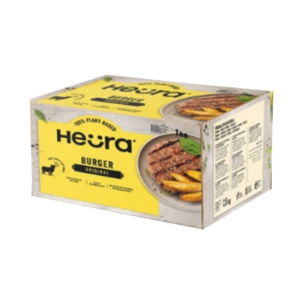 HEURA Burger Original 4.0 Vegana 11 uds 1,1 kg | Pack Hostelería Sin Gluten