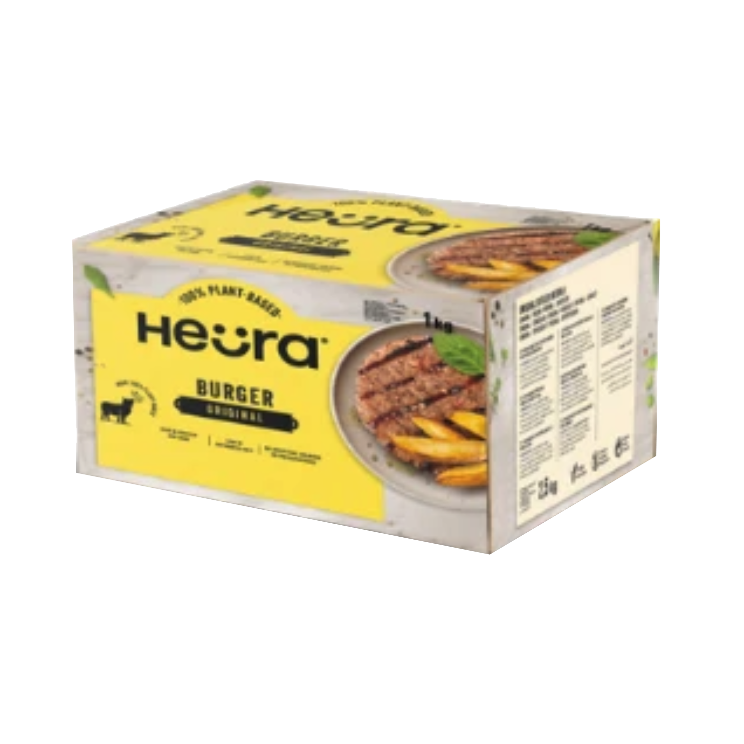 HEURA Burger Original 4.0 Vegana Sin Gluten 11 uds 1,1 kg
