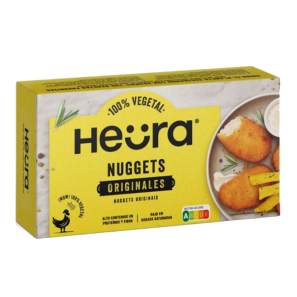 HEURA Nuggets Originales 3.0 Veganos Sin Gluten 180 g