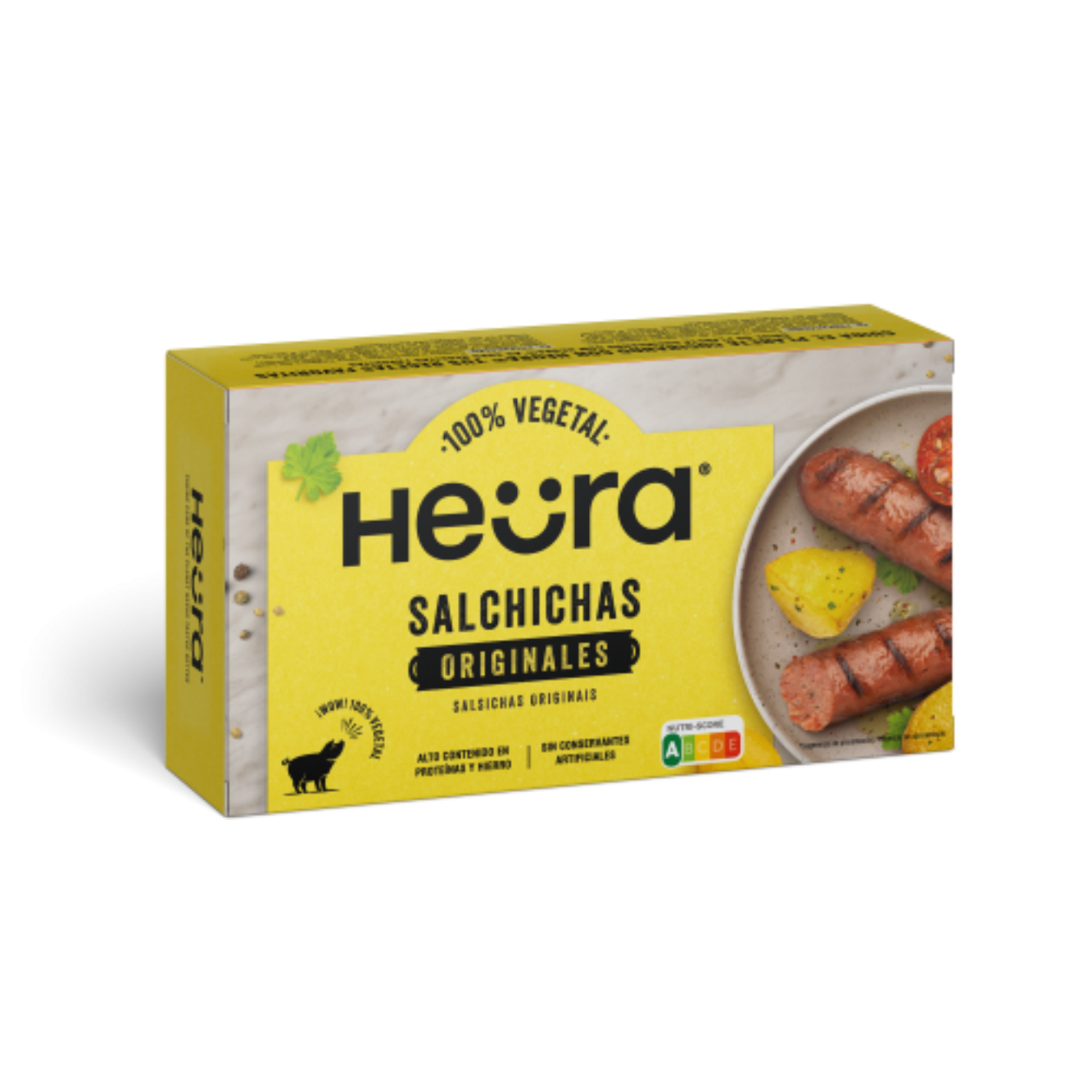 HEURA Salchichas Originales Veganas Sin Gluten 216 g