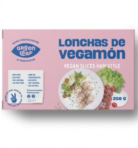 GREEN LEAF Jamon York Vegan en Lonchas 250gr