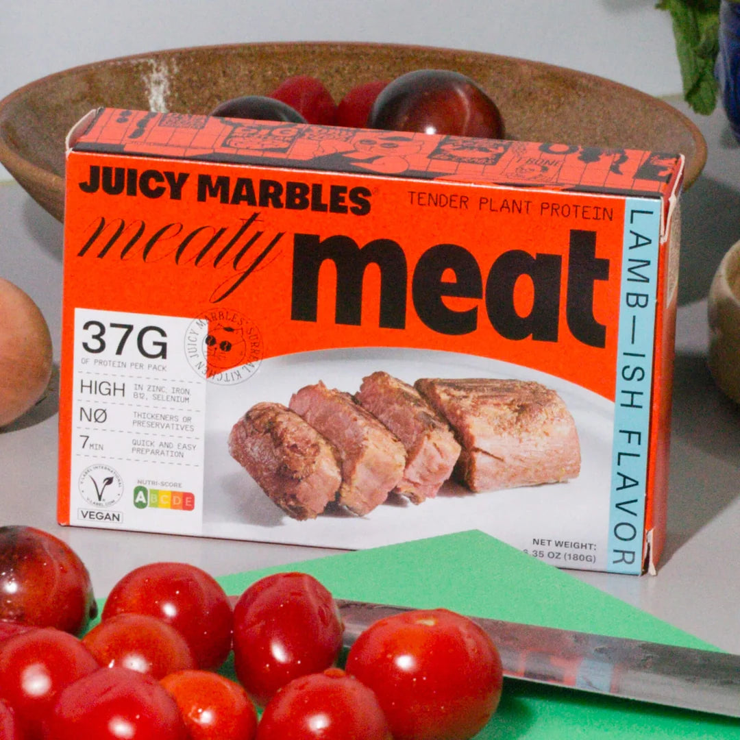 JUICY MARBLES Meaty meat Lamb-Ish Flavour 180g