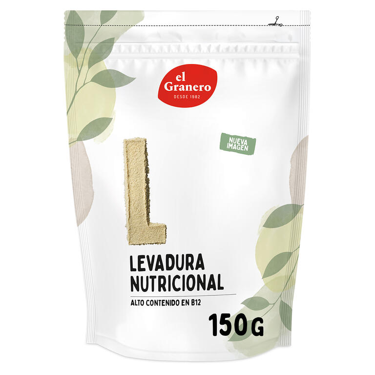 EL GRANERO. Levadura Nutricional alto contenido en B12, 150 g