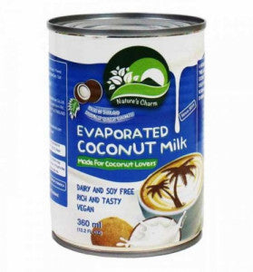 NATURES CHARM Leche Coco Evaporada 360ml