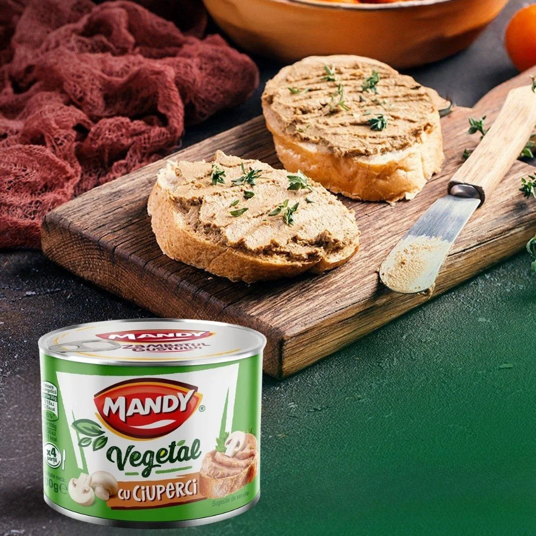 MANDY Paté Vegetal con Champignones 200g