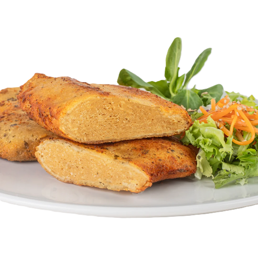 VANETTA. Preparado estilo Milanesa no pollo vegetal. 500g. Envasado al vacio