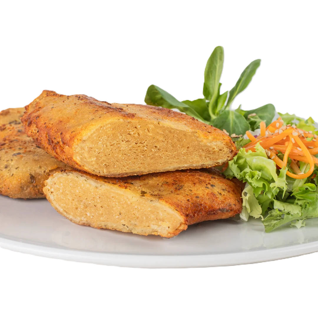 VANETTA. Preparado estilo Milanesa no pollo vegetal. 500g. Envasado al vacio