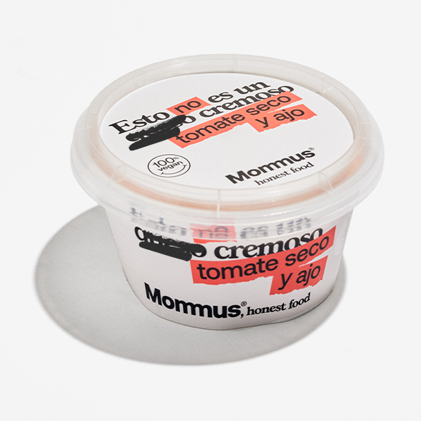 Mommus. Esto no es un cremoso con tomate seco y ajo