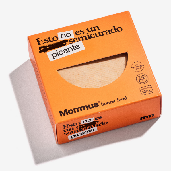 Mommus. Dies ist kein würziger, halbgereifter Käse.