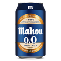 MAHOU 0,0 Cerveza Tostada sin alcohol 33cl Pack 12 unidades