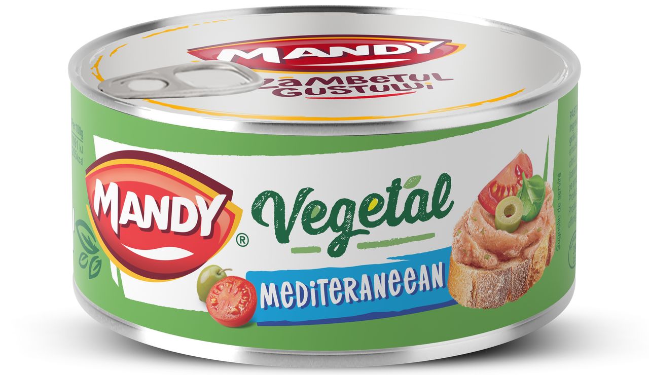 MANDY - Paté Vegano Mediterráneo 120g