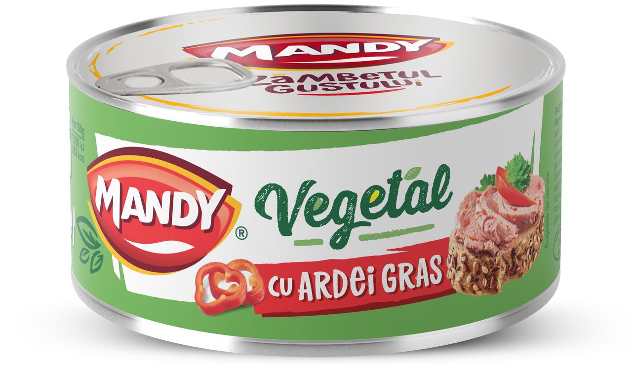 MANDY - Paté Vegano de Pimiento Rojo 120g