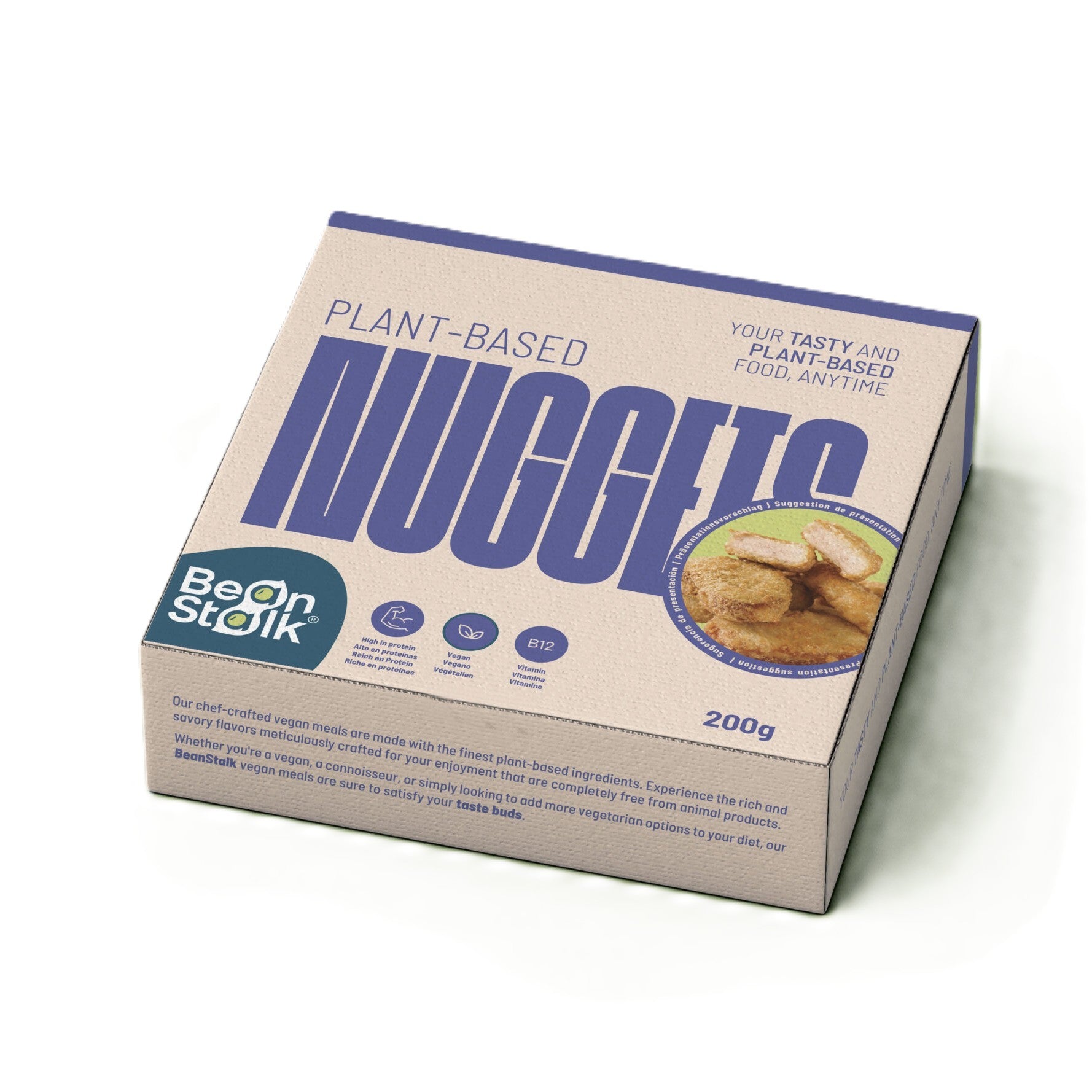 BEANSTALK. Nuggets vegetales. 200g