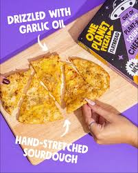 One Planet Pizza - Sourdough Cheezy Garlic Flatbread