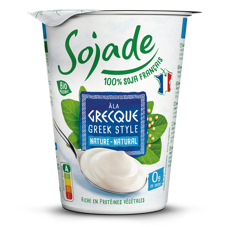 SOJADE Postre de Soja Quark Griego BIO 400g