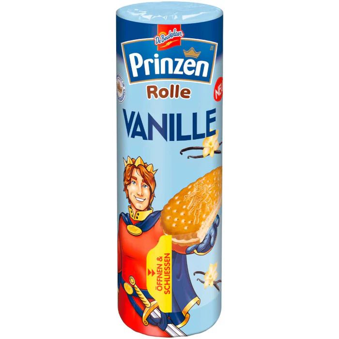 PRINZEN Rolle - Galletas Sándwich con Crema de Vainilla 352g