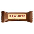 RAW BITE Barrita de proteina de Chocolate Negro 50g sin gluten