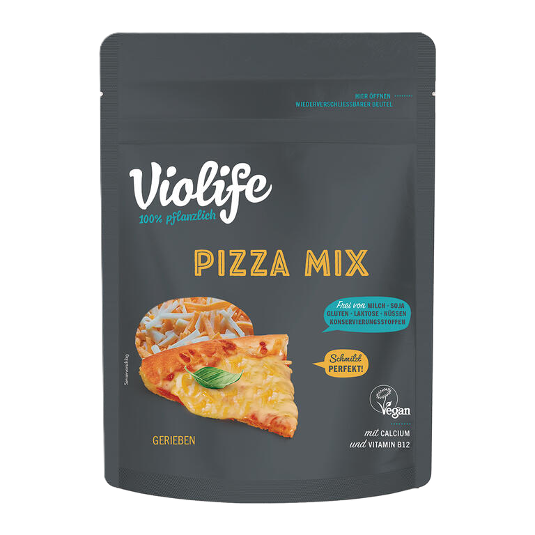 VIOLIFE.  Rallado Vegano Sabor Pizza. 180 g