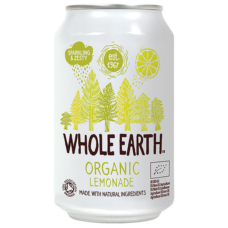 WHOLE EARTH  Refresco de Limón BIO 330 ml
