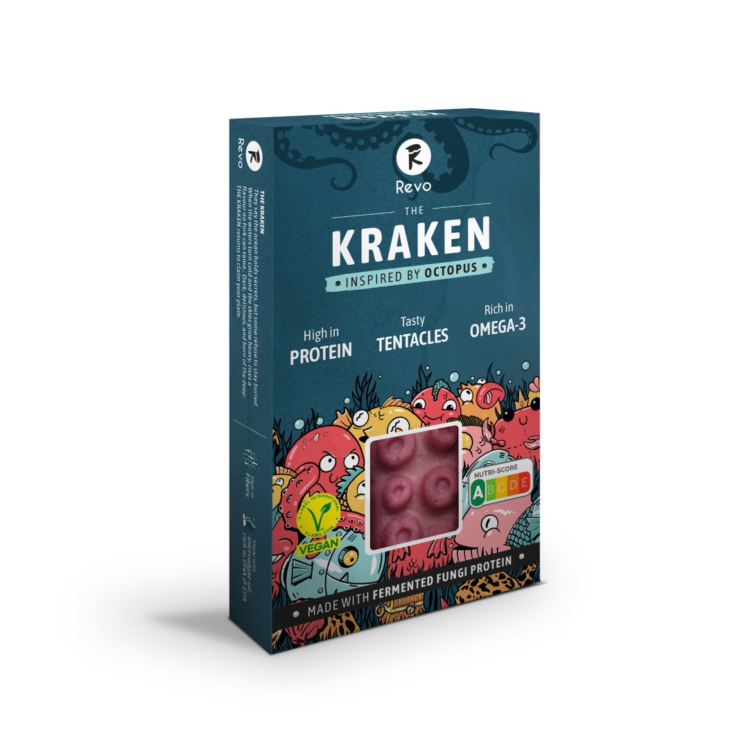 REVO FOODS The Kraken - Pulpo Vegano 100g