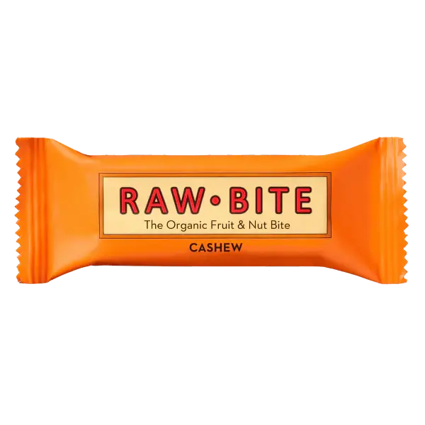 RAW BITE Barrita de proteina de Anacardos 50g sin gluten