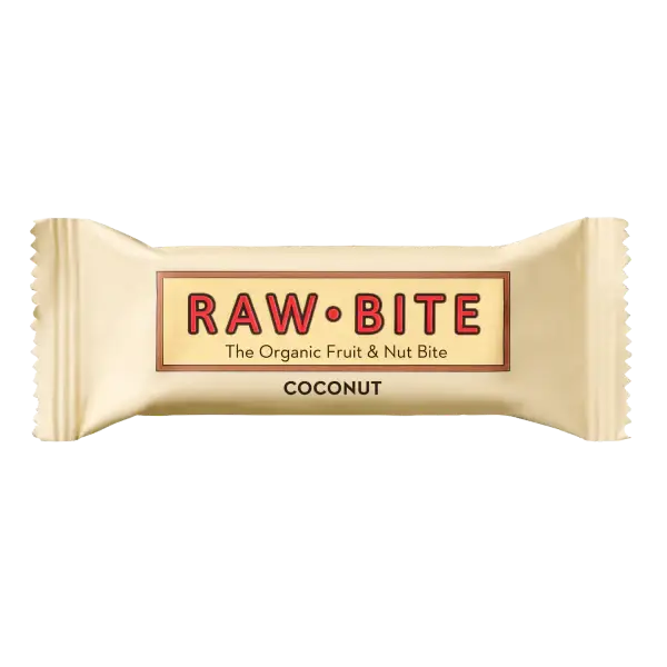 RAW BITE Barrita de proteina Coconut 50g sin gluten