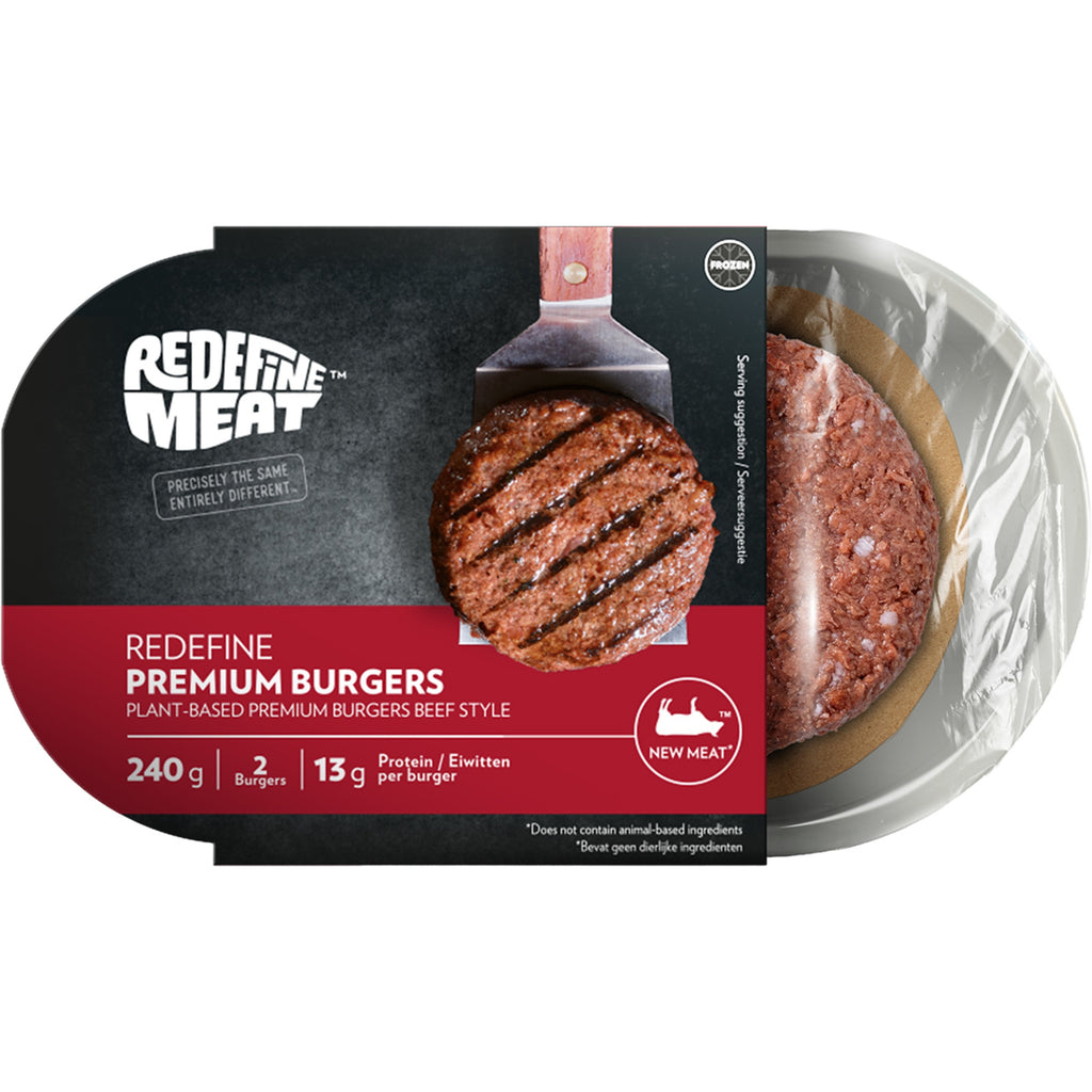 REDEFINE MEAT Plant Based Premium Burguer 240 g (2 hamburguesas veganas)