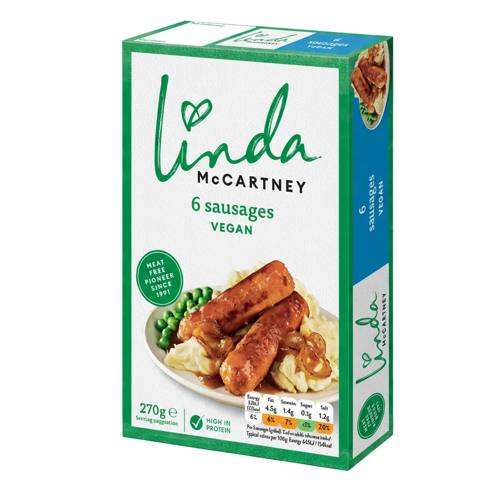 LINDA Mc CARTNEY Salchichas veganas 270g (6 unidades)