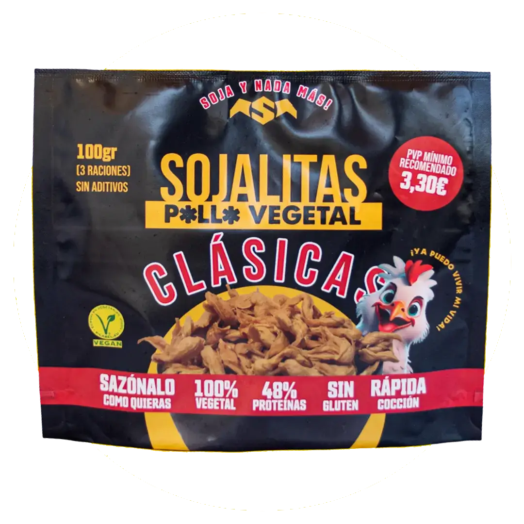SOJALITAS Clásicas Sabor Pollo 100g Sin Gluten