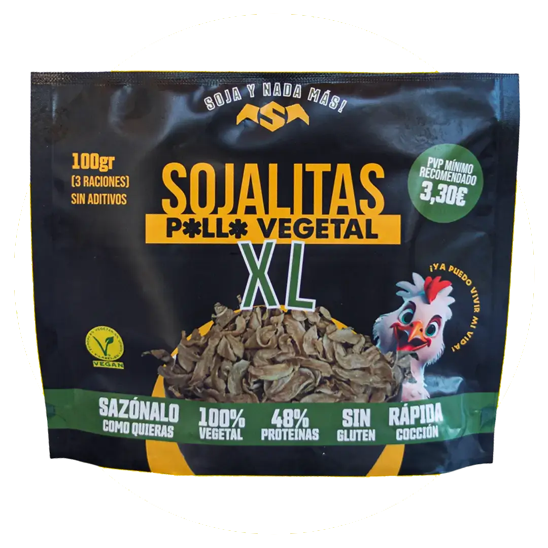 SOJALITAS XL Sabor Pollo 100g Sin Gluten