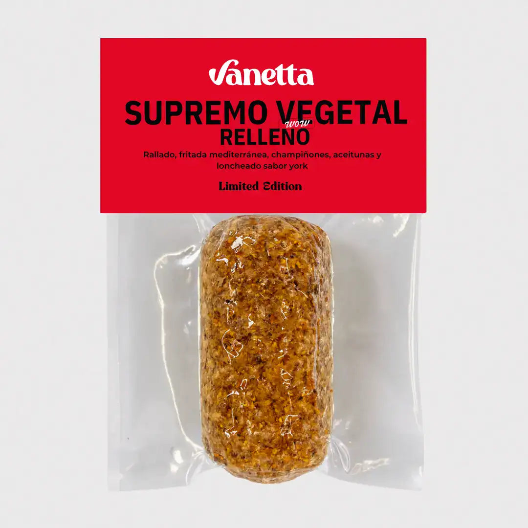 VANETTA Supremo vegetal «wow» relleno 400g