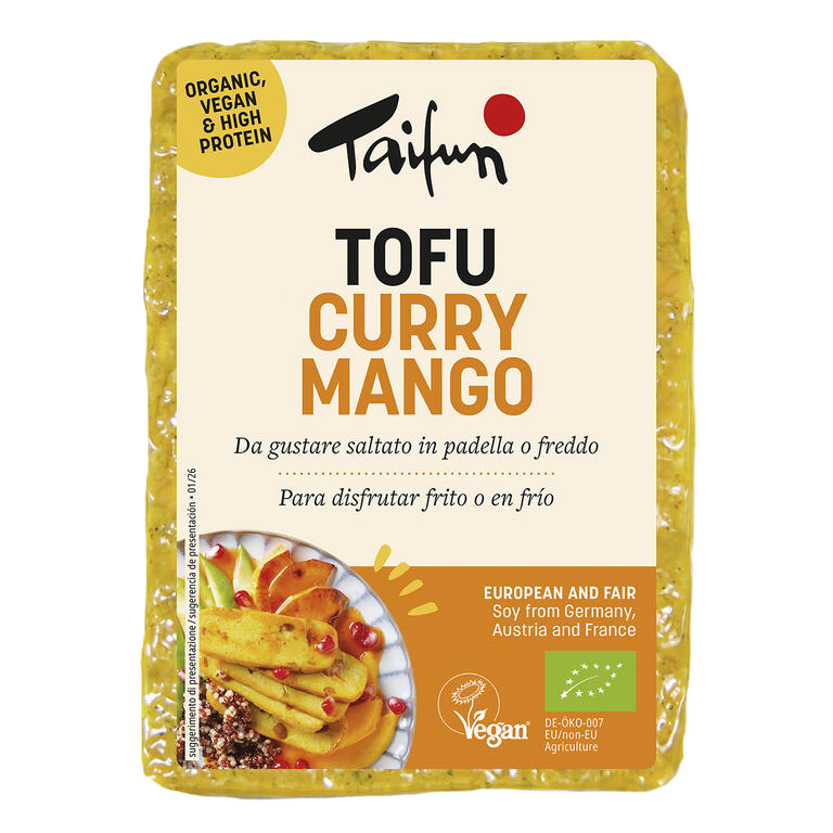 TAIFUN Tofu con Curry y Mango Bio 200g