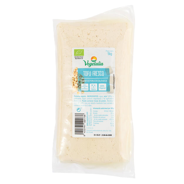 VEGETALIA. Tofu Granel Bio. 1 Kg