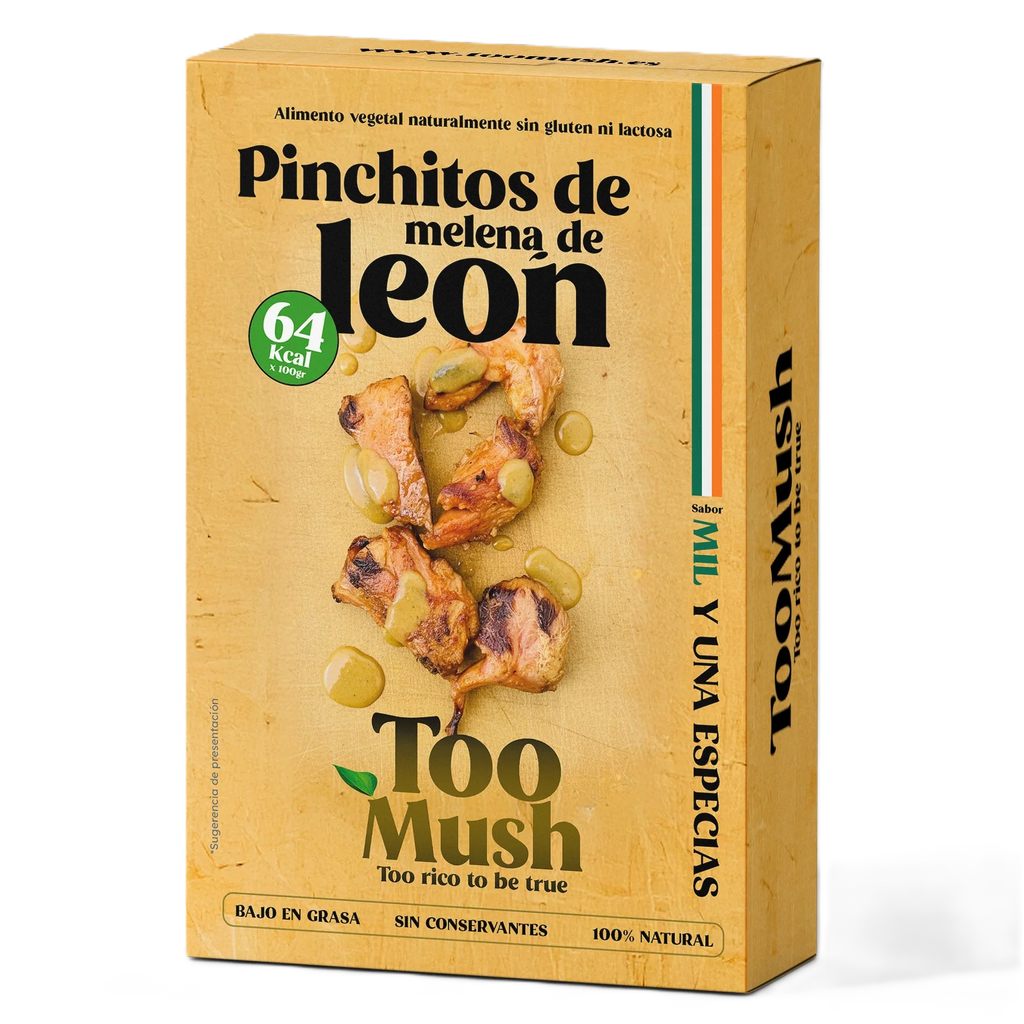 TOO MUSH - Pinchitos de melena de león - Mil y una especias - 180g