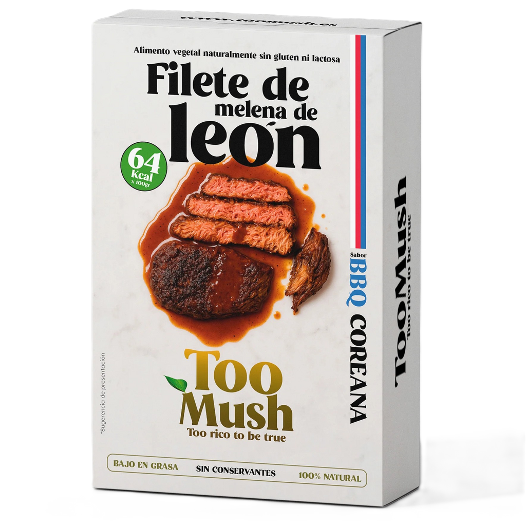 TOO MUSH - Filete de melena de león - BBQ Coreana - 180g