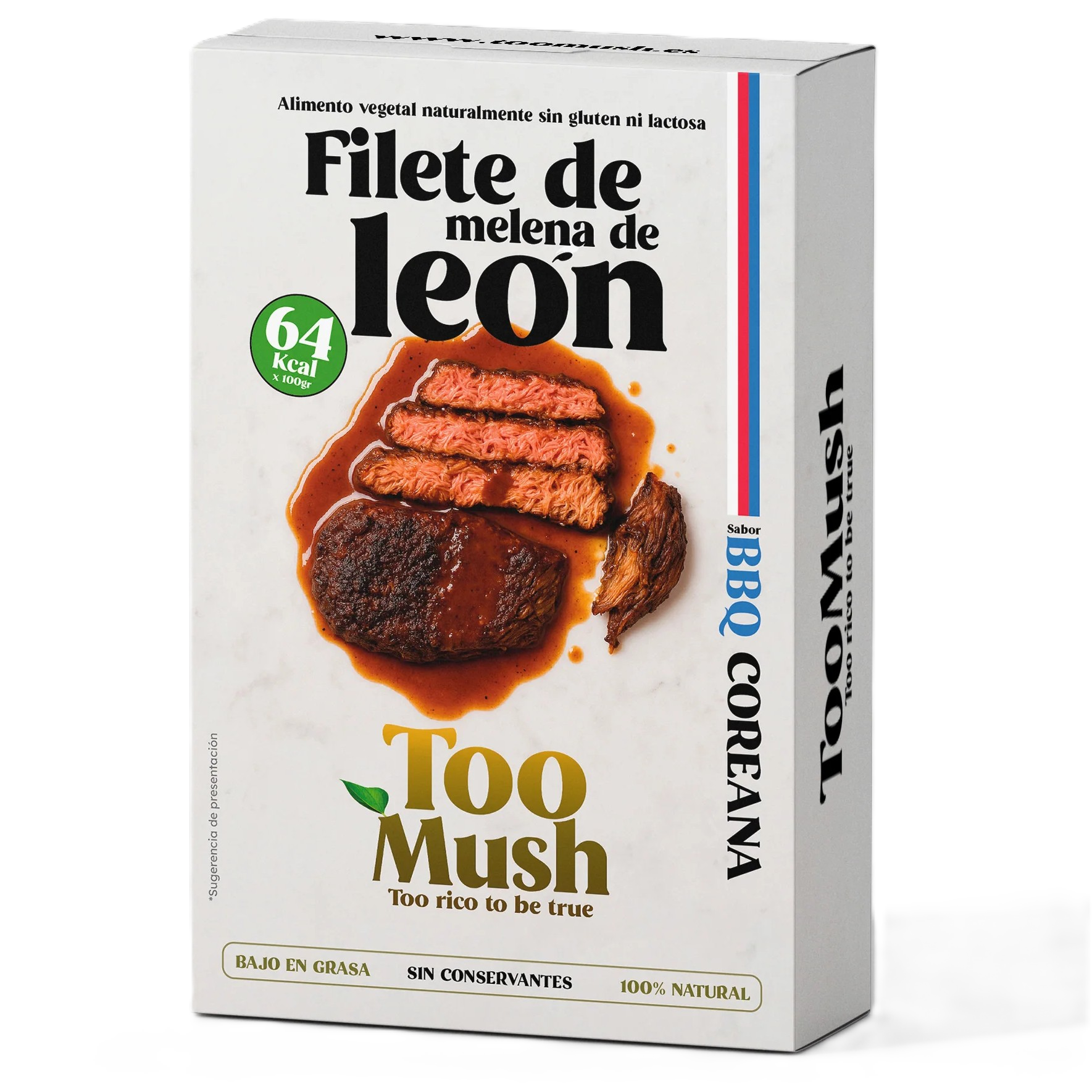 TOO MUSH - Filete de melena de león - BBQ Coreana - 180g