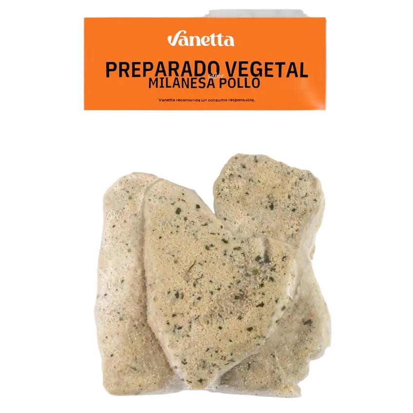 Vanetta Milanesa Vegana "No Pollo" de Seitán 500g | 18,3g Proteína