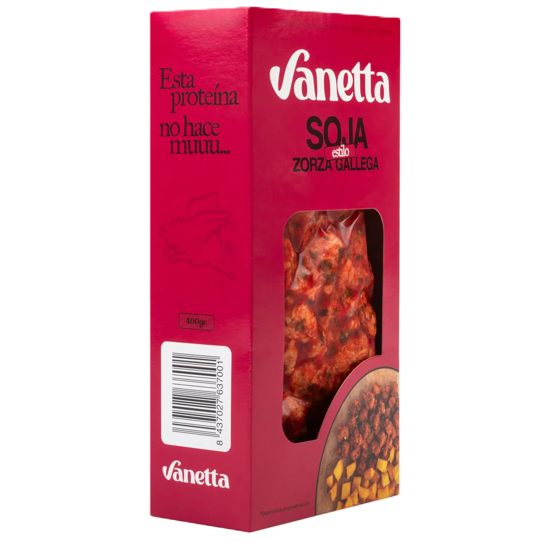 VANETTA. Soja estilo Zorza Galega (400gr) Envasado al vacio