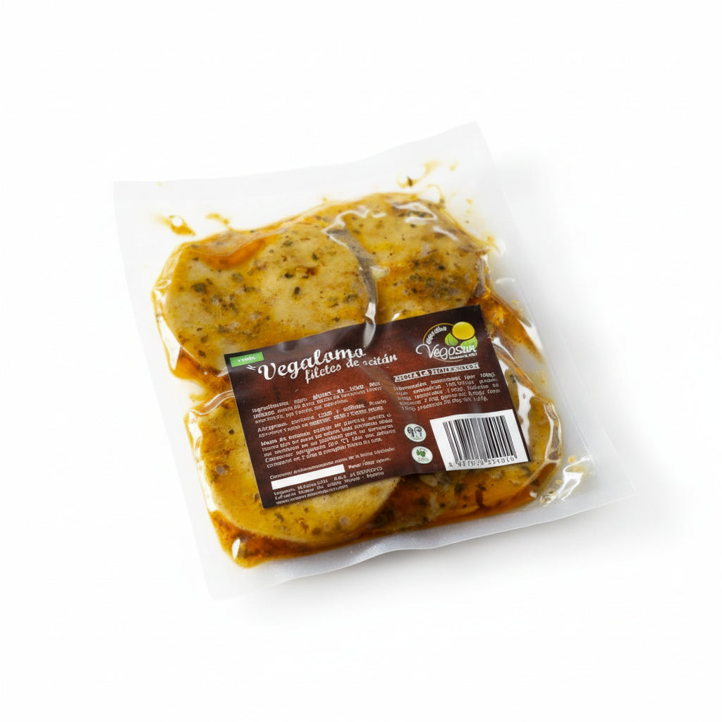 VEGASUN Filetes de Seitán Vegalomo 180g