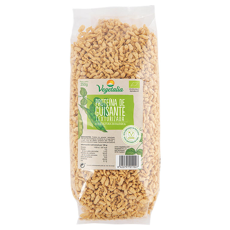 VEGETALIA Proteína Guisante Texturizada BIO 250g
