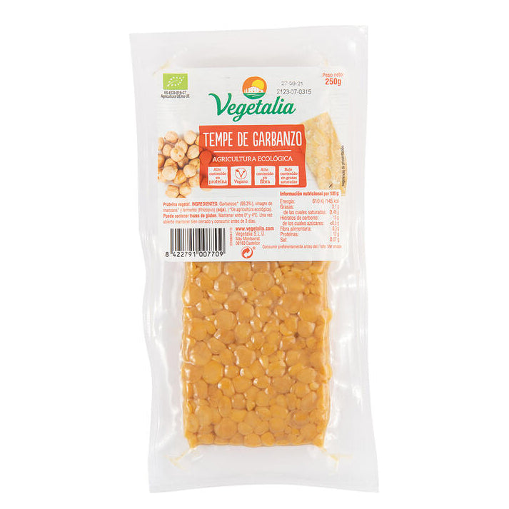 VEGETALIA Tempeh de Garbanzos BIO 250g