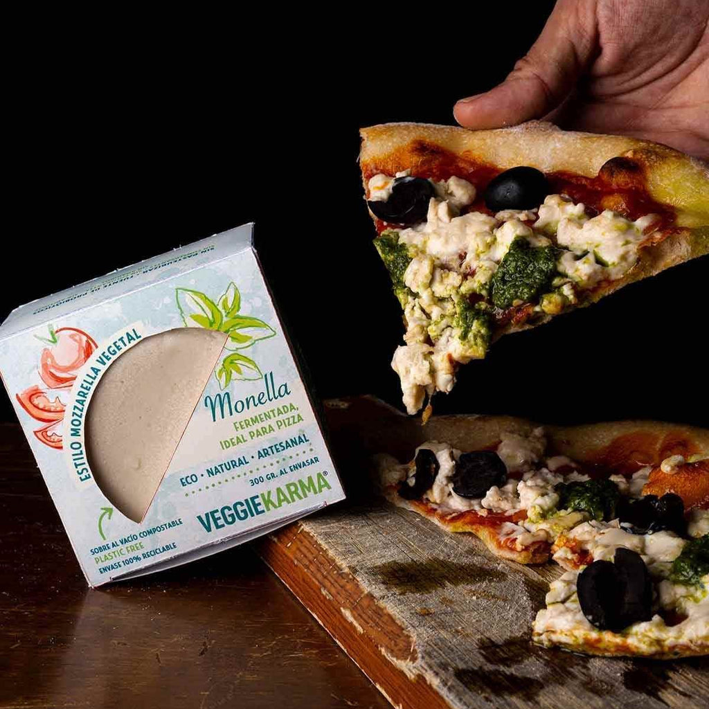 VEGGIE KARMA Monella - Bloque vegano para rallar y fundir 300gr sin gluten