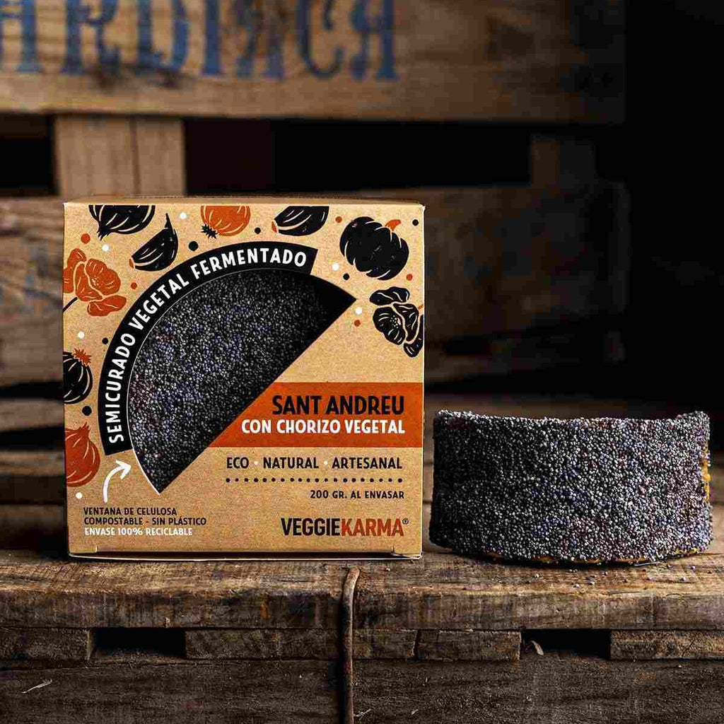 VEGGIE KARMA Semicurado Vegano con Calabizo 200gr sin gluten