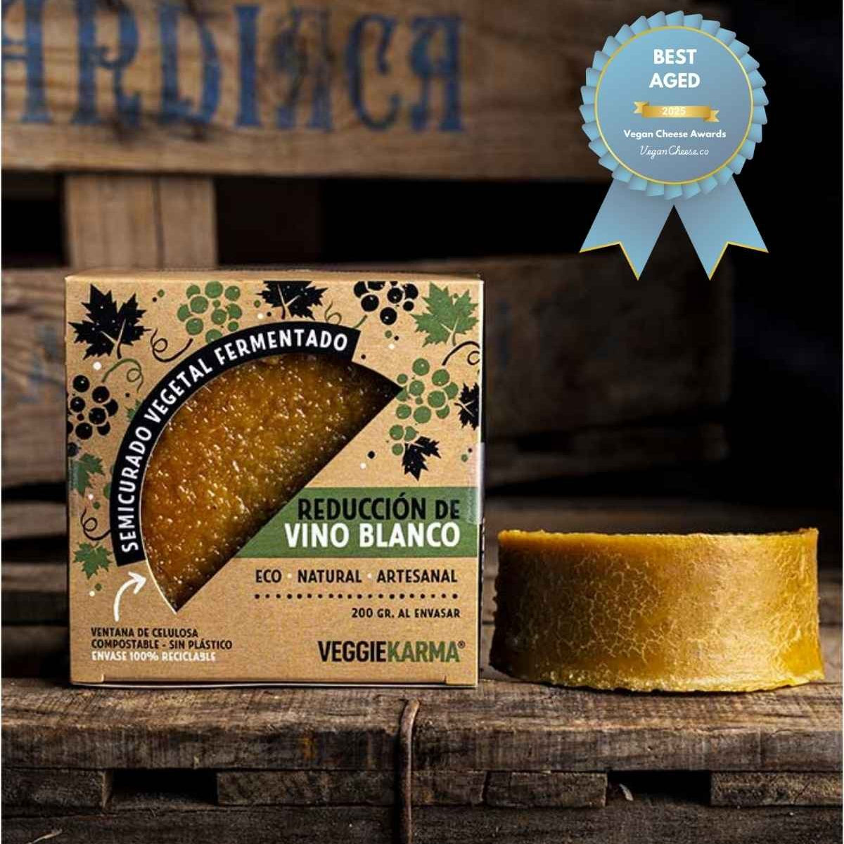 VEGGIE KARMA Semicurado vegano con reducción de vino blanco 200g sin gluten